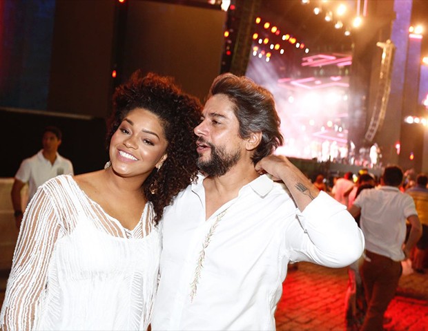 Juliana Alves e o marido, Ernani Nunes (Foto: Ricardo Cardoso / Ed. Globo)