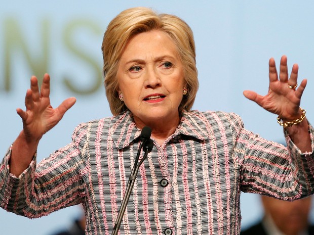 Hillary Clinton será oficializada como a candidata democrata à presidência dos EUA (Foto: REUTERS/Chris Keane)
