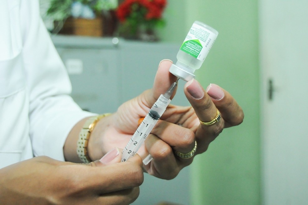 Vacinação contra a gripe está disponível nos postos de saúde do Ceará até o dia 26; (Foto: Divulgação/Prefeitura de Campos)
