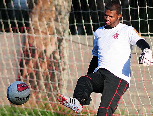 Felipe treino Flamengo (Foto: Alvinho Duarte / Ag. News)