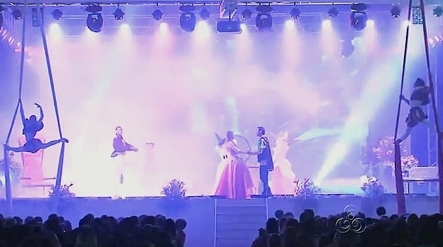 Espetáculo "Show das Princesas" se apresenta em Manaus (Foto: Amazonas TV)