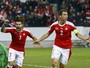 Sem Shaqiri, Suíça vence Ilhas Faroe e lidera Grupo B; Hungria goleia Andorra