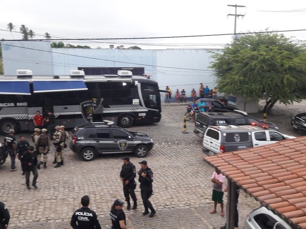Operação foi iniciada na manhã desta quinta-feira (14) em João Câmara (Foto: Divulgação/Polícia Civil)