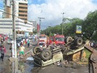 Caminhão vira e motorista morre (Ednaldo Pinto / Radar Notícias)
