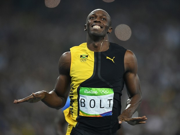 Usain Bolt vence os 100m rasos e conquista tricampeonato olímpico (Foto: Johannes Eisele/AFP)