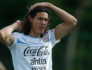 Lista Copa das Confederações - Cabelos - Cavani (URU) (Foto: AP)