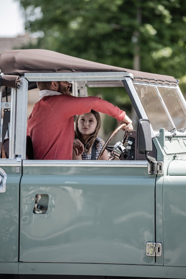 David Beckham é clicado com a filha, Harper (Foto: The Grosby Group) David Beckham é clicado com a filha, Harper (Foto: The Grosby Group)