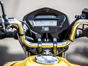 Painel da Honda CG 125 Fan 2014 (Foto: Raul Zito/G1)