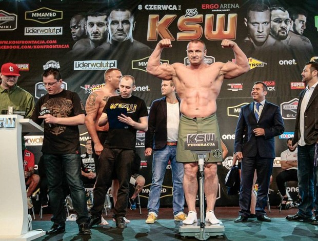 Mariusz Pudzianowski KSW 23 MMA (Foto: Reprodução/ Facebook)
