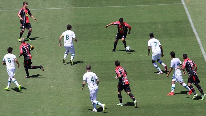 Goiás Joinville (Foto: José Carlos Fornér / JEC)