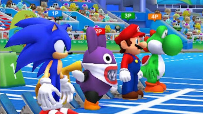 Mario & Sonic at the Rio 2016 Olympic Games tem um elenco rico, mas limitado (Foto: Divulgação/Nintendo)
