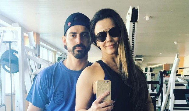Radamés com Viviane Araújo (Foto: Reprodução/Instagram)