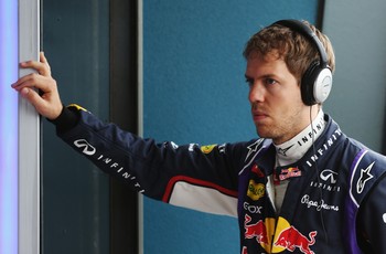 Ofuscado pelo companheiro de equipe, Sebastian Vettel sequer disputou a pole em Melbourne (Foto: Getty Images)