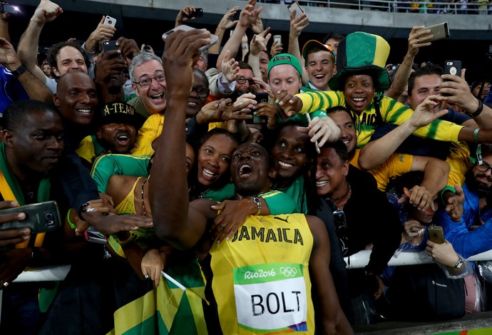 Usain Bolt ouro final 200m Olimpíada Rio 2016 (Foto: Getty Images)
