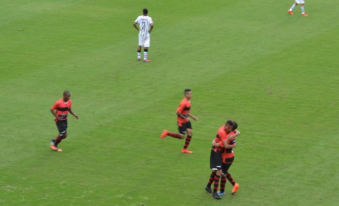 Flamengo-SP gol Corinthians sub-20 (Foto: Filipe Rodrigues)