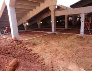 Obras no Beira-Rio para a Copa (Foto: Diego Guichard / GLOBOESPORTE.COM)