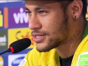 Neymar (TV Globo) (Foto: tv globo)
