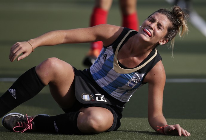 Leonas Argentina hóquei sobre grama Pan (Foto: AP Photo/Felipe Dana)