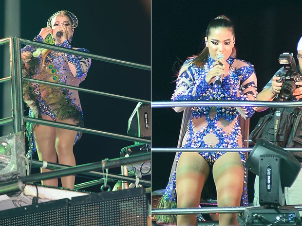 Anitta em Salvador (Foto: Mauro Zaniboni e Max Haack/ Ag Haack)