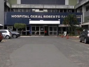 Feridos foram levados para o Hospital Geral Roberto Santos (Foto: Reprodução/TV Bahia)