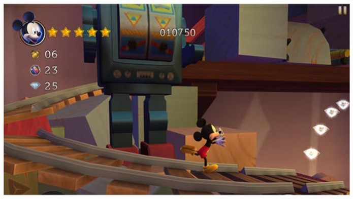 CASTLE OF ILLUSION: STARRING MICKEY MOUSE (Foto: Reprodução) CASTLE OF ILLUSION: STARRING MICKEY MOUSE (Foto: Reprodução)