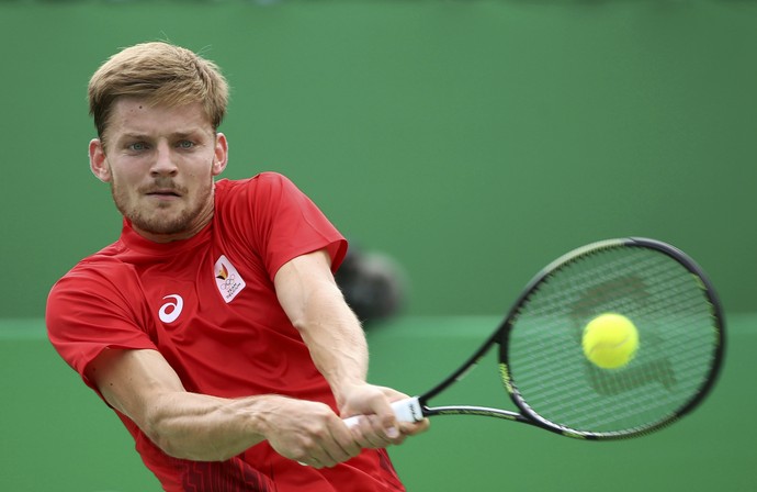 David Goffin t&ecirc;nis olimp&iacute;ada rio 2016 (Foto: REUTERS/Kevin Lamarque)
