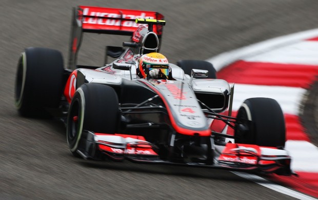 Lewis Hamilton - primeiro treino livre GP da China (Foto: Getty Images)