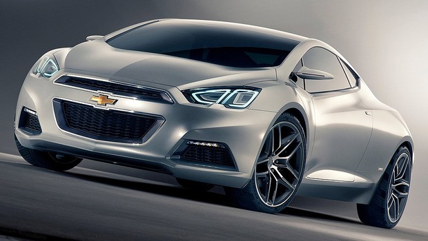 O novo Chevrolet Cruze, conhecido pelo código D2SC-N, terá visual inspirado no conceito Chevrolet Tru 140S da foto acima (Foto: General Motors) O novo Chevrolet Cruze, conhecido pelo código D2SC-N, terá visual inspirado no conceito Chevrolet Tru 140S da foto acima (Foto: General Motors)