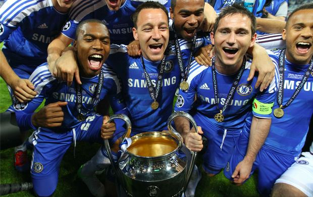 Terry Lampard Chelsea Liga dos Campeões (Foto: Getty Images)