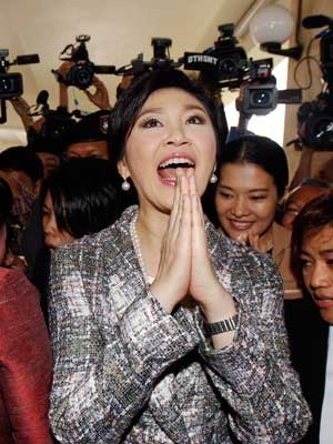 Ex-primeira-ministra tailandesa Yingluck Shinawatra. (Foto: Chaiwat Subprasom / Arquivo / Reuters)