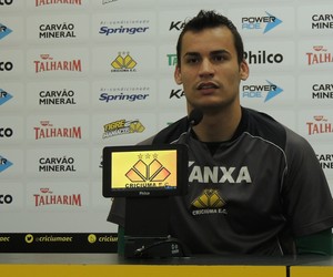 bruno goleiro criciúma (Foto: João Lucas Cardoso)