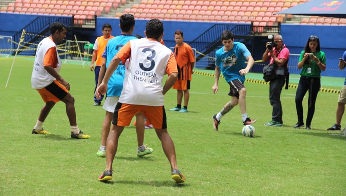 Neymar Jr's Five em Manaus (Foto: Marcos Dantas)