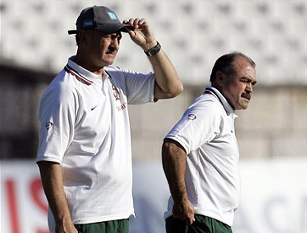 Felipão Scolari Murtosa Portugal (Foto: AP)