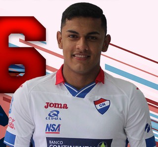 Cristian Colman, do Nacional do Paraguai (Foto: Divulgação)