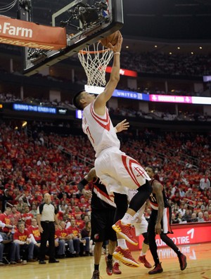 Jeremy Lin, Rockets x Blazers (Foto: Getty)