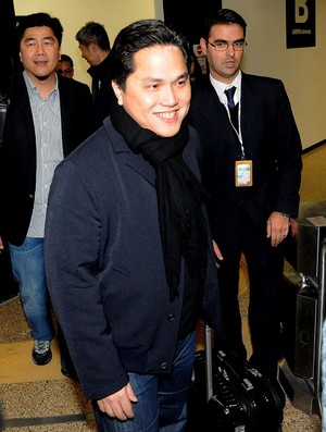 Inter de Milan  Erick Thohir com 70% do clube, é o novo dono. (Foto: EfeServicios )
