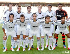 Real Madrid time posado (Foto: Reprodução / Site Oficial do Real Madrid)