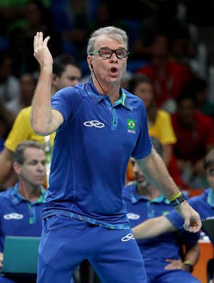 Final - Brasil x Itália - Rio 2016 - Bernardinho  (Foto: Getty Images/Sean M. Haffey)