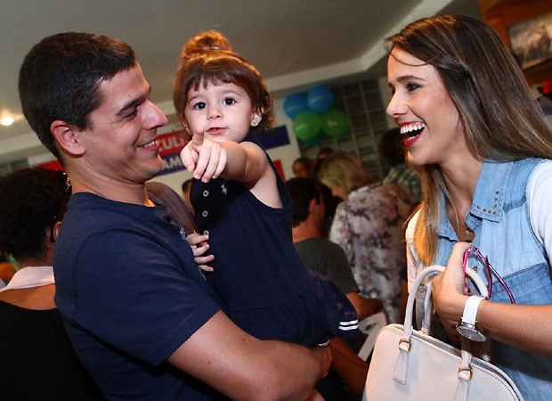 Maluzinha, Diogo e Fe Pontes (Foto: Foto RioNews) Maluzinha, Diogo e Fe Pontes (Foto: Foto RioNews)