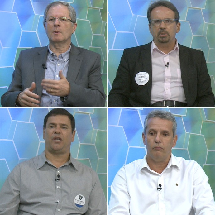 Candidatos presidência Botafogo (Foto: Reprodução)
