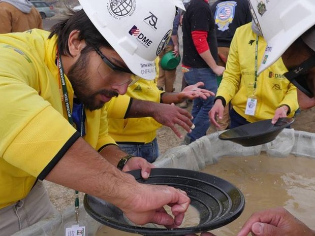 Provas de mineração devem ser executadas no menor tempo possível, poços de caldas (Foto: Time Mining Games da Unifal-MG)