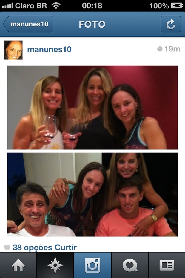 Amaury Nunes faz aniversário e ganha festa (Foto: Reprodução/Instagram)