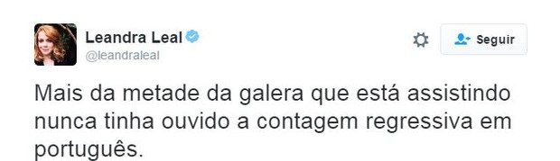 Famosos comentam a abertura da olimpíada Rio 2016 (Foto: Twitter / Reprodução)