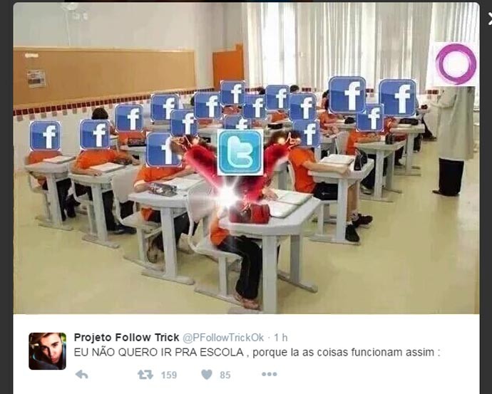 Volta às aulas em 2016 foi tema de piadas no Twitter.