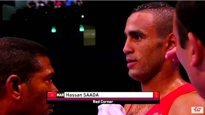 Hassan Saada boxeador marroquinho Rio 2016 (Foto: Reprodução/Youtube)
