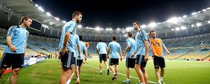 Espanha treina na Fonte Nova a 1 dia da estreia (Reuters)