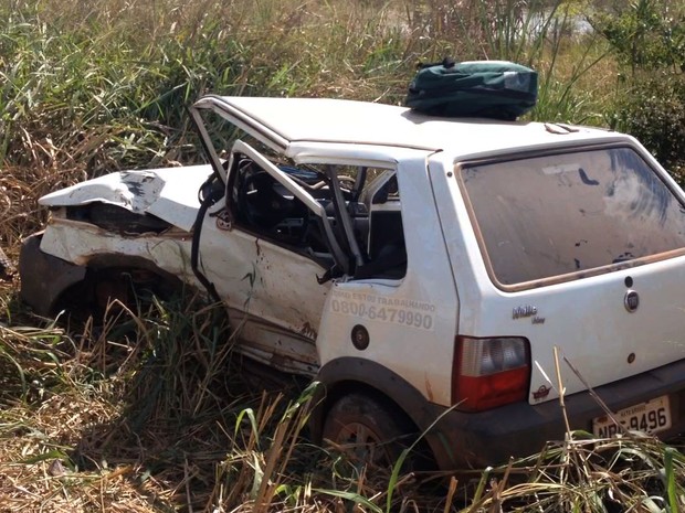 Servidor dirigia veículo oficial do Indea quando sofreu acidente e morreu. (Foto: Reprodução/ TVCA)