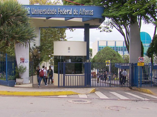 Universidade Federal de Alfenas, Unifal (Foto: Reprodução EPTV) Universidade Federal de Alfenas, Unifal (Foto: Reprodução EPTV)