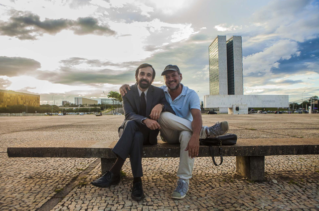 Julio Andrade e Breno Silveira (Foto: Divulgação)