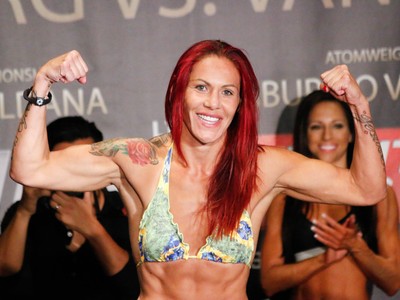 Cris Cyborg Invicta FC 13 MMA pesagem (Foto: Evelyn Rodrigues) Cris Cyborg Invicta FC 13 MMA pesagem (Foto: Evelyn Rodrigues)